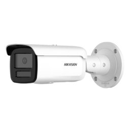 Camera ColorVu Smart Hybrid Light IP 4MP, IR 60m, lumina alba 60m, PoE, lentila 4mm, microfon, difuzor - Hikvision DS-2CD2T47G2H-LISU/SL(4mm)(EF)