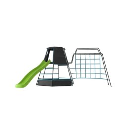 Set TP Explorer cu cadru de catarare metalic, monkey bridge si tobogan