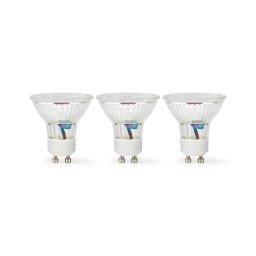 Nedis LBGU10P163P3 - Set de 3 becuri LED GU10, 4,5 W, 230 V, 2700 K
