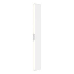KRIM aplica perete cu baterii 47 cm, LED 4W 3000K dimmer tactil telecomanda, aluminiu mat, reincarcabil USB-C, alb - Verificat A · Re-Bloom
