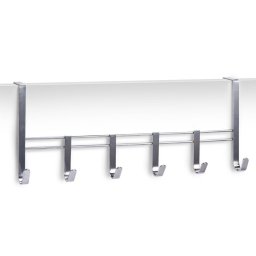 Hannut cuier usa 6 carlige 51x21x7 cm, metal, argintiu - Verificat A · Re-Bloom