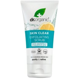 Scrub curățare față 150ml Skin Clear Dr. Organic