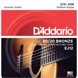 Daddario 13-56 Medium 80/20 Bronze