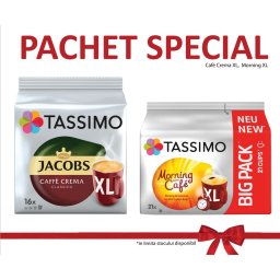 Pachet Promo - Cafe Crema Xl, Morning Xl