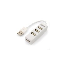 Hub 4x USB 2.0. mini, alb, Y-2146