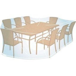 Husa universala pentru mobilier de gradina XL, Transparenta 90cm x 280cm x 170cm