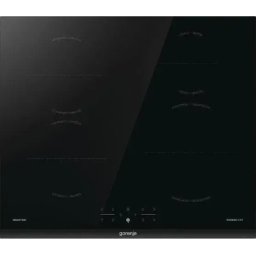 Plita Plita cu Inductie Incorporabila 4 Zone de Gatit 60 cm Negru Touch Control, Booster, Timer Electronic, Protectie Copii