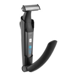 Aparat de tuns Body Trimmer with Long Foldable Handle, USB, Wide Double-Sided 68 mm Blade,