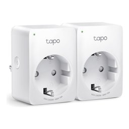 Pachet 2 prize smart, Wi-Fi, 10A, control vocal - TP-Link Tapo TapoP100(2-pack)