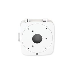 Doza conexiuni Milesight A63 pentru camere Mini Bullet si Motorized Bullet, aluminiu, montaj perete/tavan, 134 x 126 x 40 mm