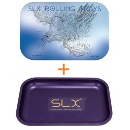 SLX Set Tava de rulat nelipicioasa purple + Capac magnetic nelipicios War Bird 28x18cm (USA)