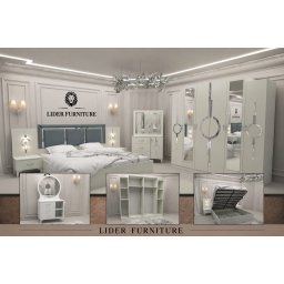 Dormitor complet Opera pat rabatabil cu saltea inclusa