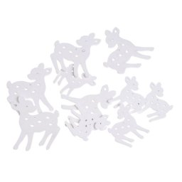 Set 10 figurine lemn pentru decoratiuni florale