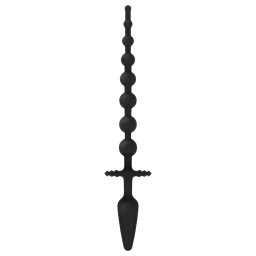 EasyToys - dop anal 2 în 1 - silicon negru