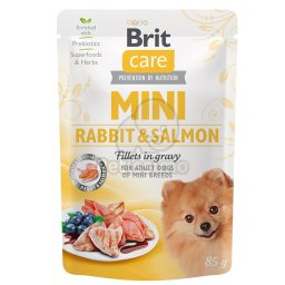 Brit Care Mini Fillets in Gravy - Rabbit & Salmon 85 g