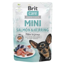 Brit Care Mini Fillets in Gravy - Salmon & Herring 85 g