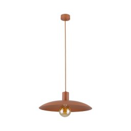 Lustră pe cablu ASTRA 1xE27/15W/230V d. 41 cm cărămidă