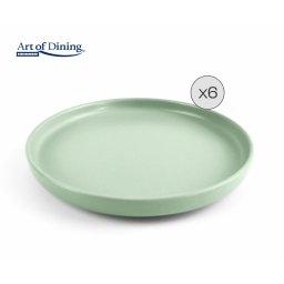 Set Farfurii Heinner HR-WDF-Y276 | 6 Bucati, Ceramica, 27cm, Yvonne