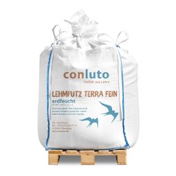 Tencuiala de argila Conluto Lehmputz Terra fine, BigBag 1.200 kg