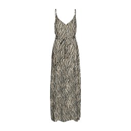 VERO MODA Rochie Vmeasy Joy Slit Maxi V-Neck 10307995 13-0401 TCX oatmeal