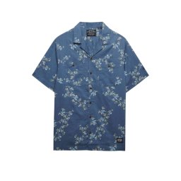 SUPERDRY Cămaşă D4 Ovin S/S Printed M4011130A kai spring buds blue