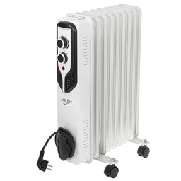 Radiator pe ulei Adler AD 7816, 9 elemente, 2000W, termostat si 3 trepte