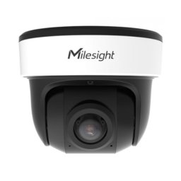 Camera IP mini dome panoramica Milesight 4K 8MP AI, PoE, IR 15 m