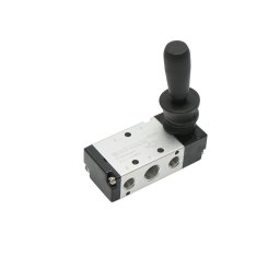Electrovalva pneumatica 3 circuite 1/4 cu maneta pentru aer comprimat