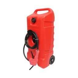 Rezervor mobil pentru motorina 53L cu pompa manuala, furtun 3 m si pistol Breckner