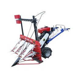 Motocultor diesel Baisan 6CP cu seceratoare frontala 1200 mm pentru grau
