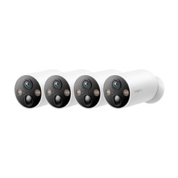 Kit 4 camere IP Wi‑Fi TP-Link Tapo C425 4MP cu baterie si audio bidirectional