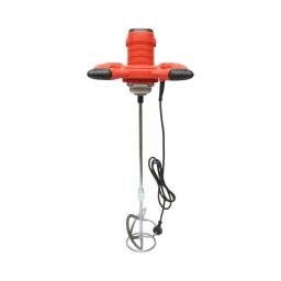 Malaxor electric cu amestecator 1400W, 220V, 6 trepte viteza 0-800rpm, paleta 120mm, M14 pentru adeziv, vopsea, mortar THOR