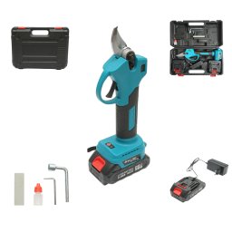 Foarfeca electrica de gradina 36V cu 2 acumulatori, taiere 25 mm, Breckner