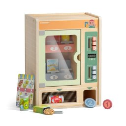 Joc de rol educativ Automat de cumparaturi din lemn Montessori