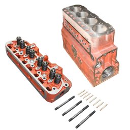 Bloc motor pe semering cu chiulasa asamblata pentru tractor UTB U-650 2402.01.0306 / 110.02.909