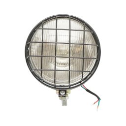 Proiector UTB U-650 cu grilaj metalic des, 12V, bec H4 inclus