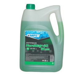 Antigel auto G11 verde premium -40°C 5L NordWay pentru racire eficienta