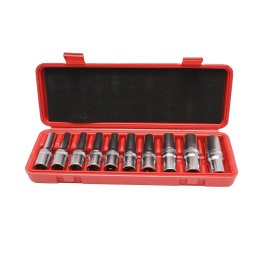 Trusa chei tubulare E-Torx E8-E24 cu prindere 1/2 inch, 10 piese