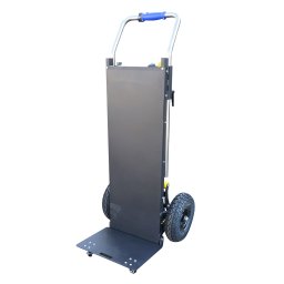 Carucior electric pentru transport marfa pe scari, 1500W, 200 kg