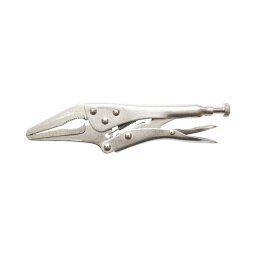 Cleste autoblocant 250 mm din Cr-V cu falci curbate tip V