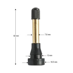Valva roata tubeless TR602HP 63 mm pentru anvelope fara camera