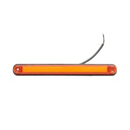 Lampa gabarit laterala LED slim 12-24V galbena, Breckner Germany