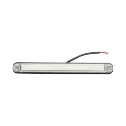 Lampa gabarit laterala LED NEON alba slim 12-24V Breckner 235 mm