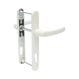 Set manere pentru usa termopan PVC alb cu sild 28x220 mm, interior-exterior