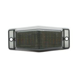 Lampa gabarit grila fata LED 24V galben fumuriu 24 LED-uri 135x60x40mm Breckner Germany