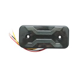 Lampa gabarit laterala LED 12V-24V galbena fumurie X NEON, 30 LED