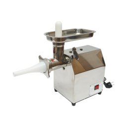 Masina de tocat carne electrica din inox 1200W, 100 kg/h, cu adaptor carnati