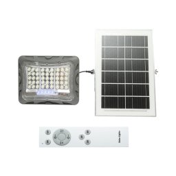 Lampa LED solara 10W cu telecomanda, IP65, 6500K, Breckner Germany