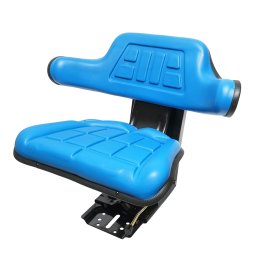 Scaun tractor albastru cu reglaj triplu si amortizor pentru UTB U-445 si U-650