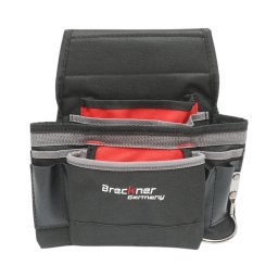 Centura pentru scule multifunctionala cu buzunare multiple, textil, Breckner